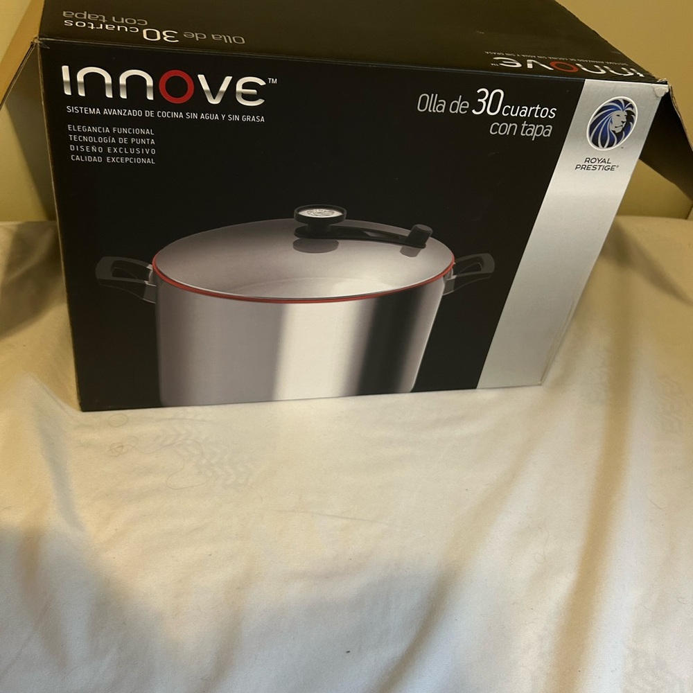 Royal prestige 30qt stockpot+cover